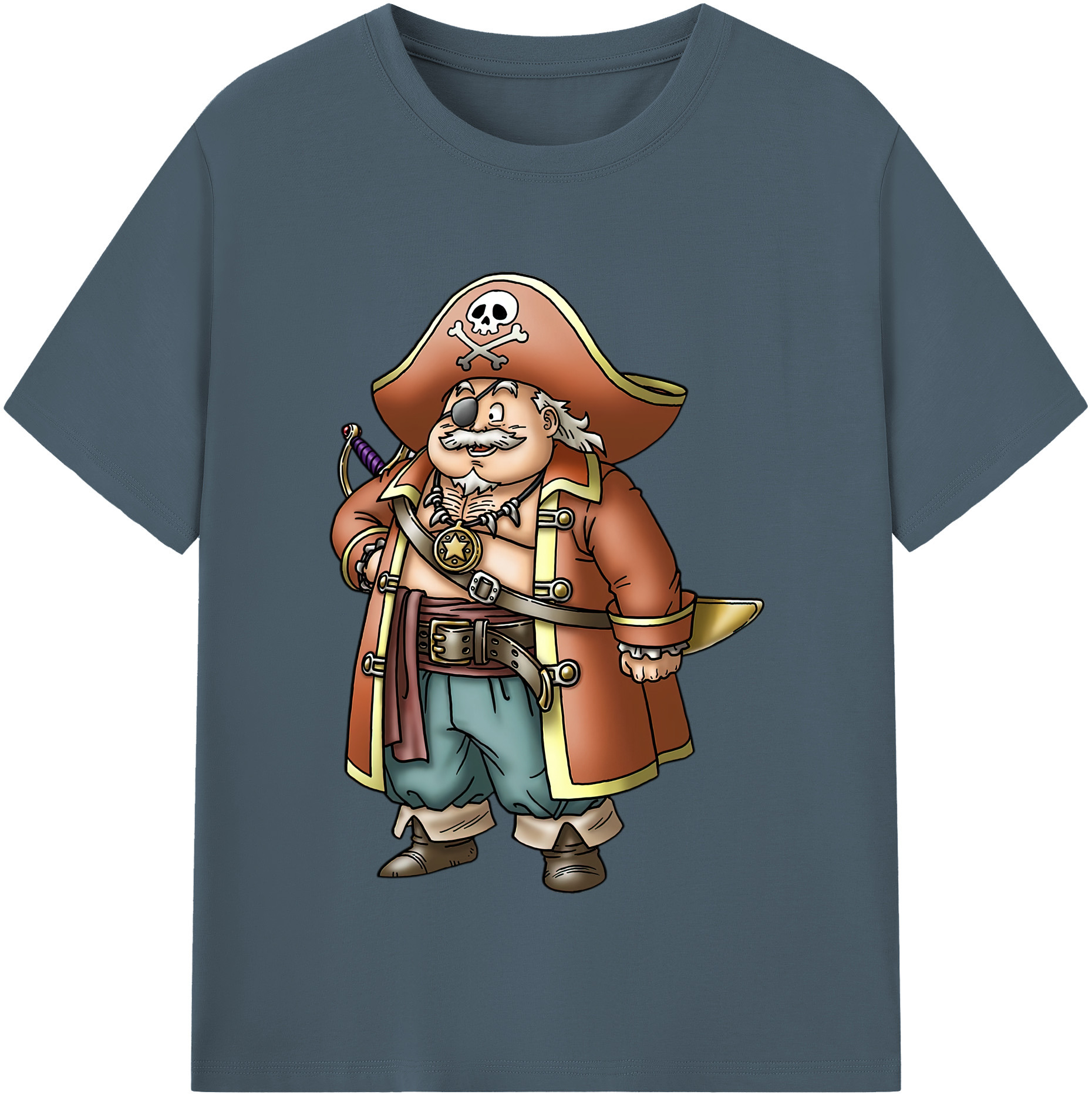 （画像用） ドラゴンクエスト Doragon Kuesuto Dragon Quest 綿100％半袖Tシャツ（フロントプリント）